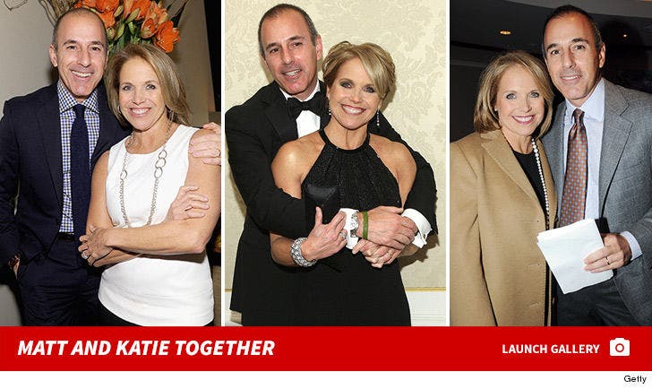 Matt Lauer and Katie Couric Photos