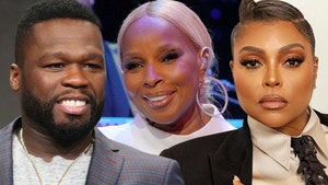 Taraji P henson 50 cent and mary j blige getty insta 1