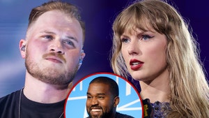 zach bryan and taylor swift kanye west getty 1