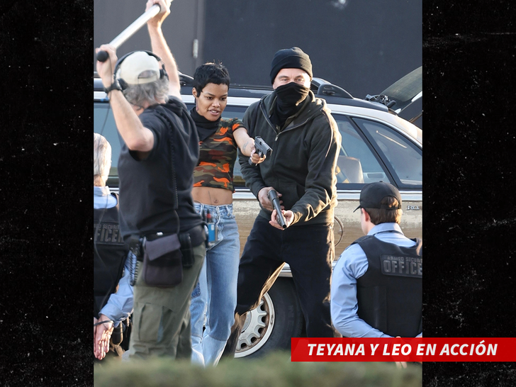 Teyana y Leo en acción