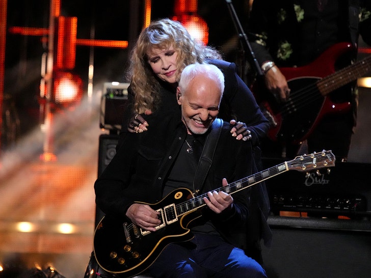 Stevie Nicks and Peter Frampton