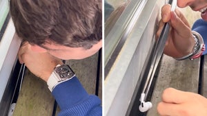 Charles Leclerc Rescues AirPods At Airport While Wearing Richard Mille Watch