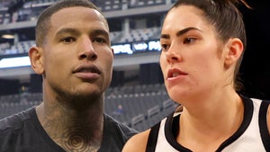 kelsey plum darren waller split