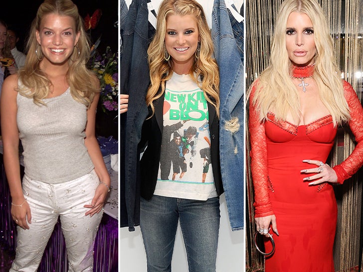 Jessica Simpson Through The Years