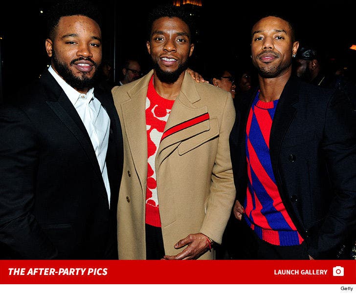 'Black Panther' After-Party Pictures