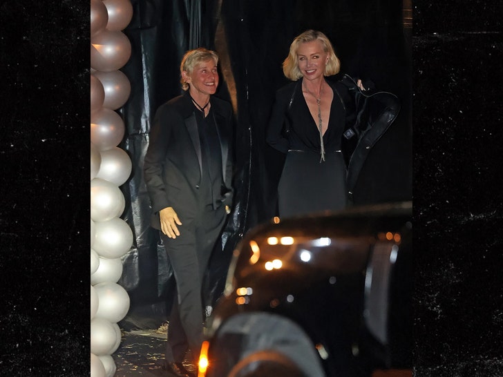 Rob Lowe's STAR STUDDED 60th Birthday -  Ellen Degeneres, Portia Di Rossi