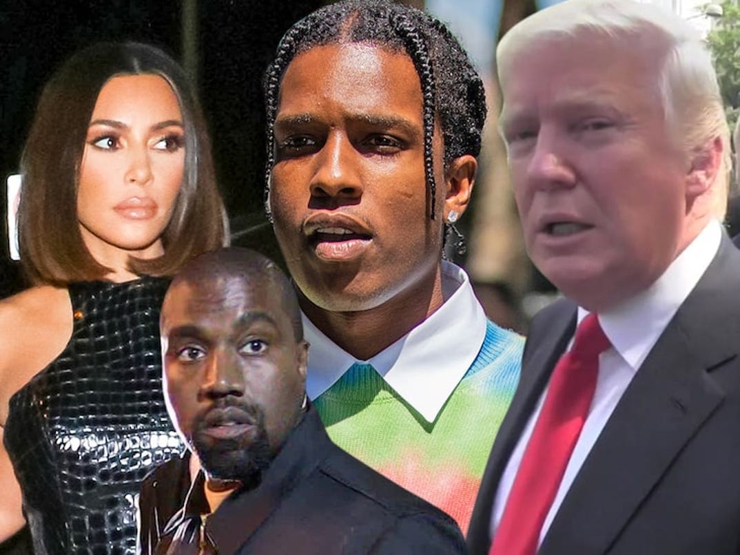 7/18/2019: Kim & Kanye lobbied Trump to jump in and get involved in A$AP Rocky's case in Sweden where A$AP was behind bars.