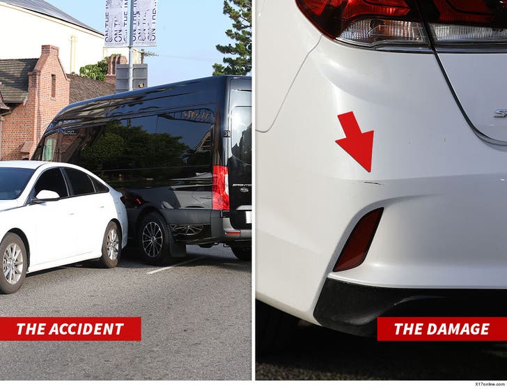 Justin Bieber's Limo Van in Hollywood Accident :: 0606-justin-bieber-car-accident-x17-7