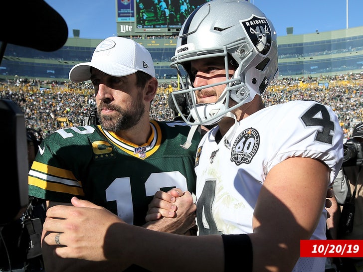 aaron rodgers derek carr