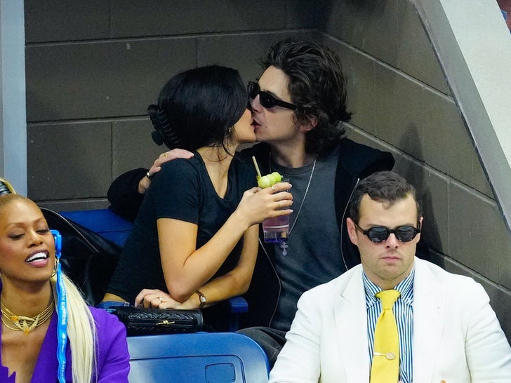 Kylie Jenner and Timothée Chalamet Make Out At US Open