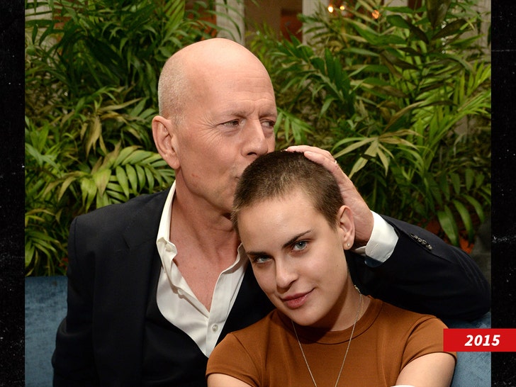 Tallulah Willis and Bruce Willis 2015 getty 1