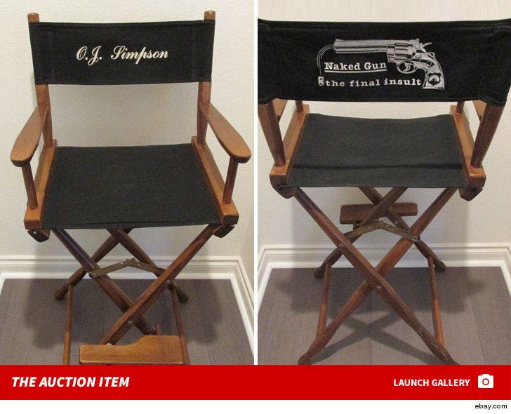 O.J. Simpson's 'Naked Gun' Chair