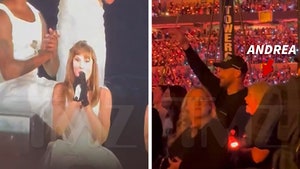 Travis Kelce, Taylor Swift, Andrea Swift