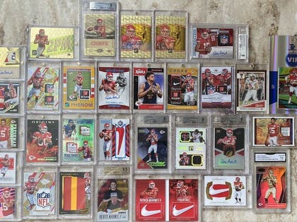 Patrick Mahomes Football Card Collection Ebay photos 8