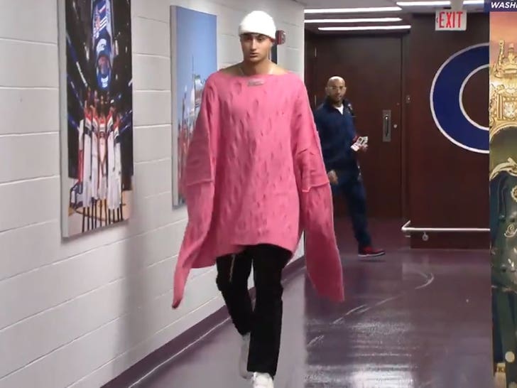 Kyle Kuzma Roasted Over Massive Pink Sweater