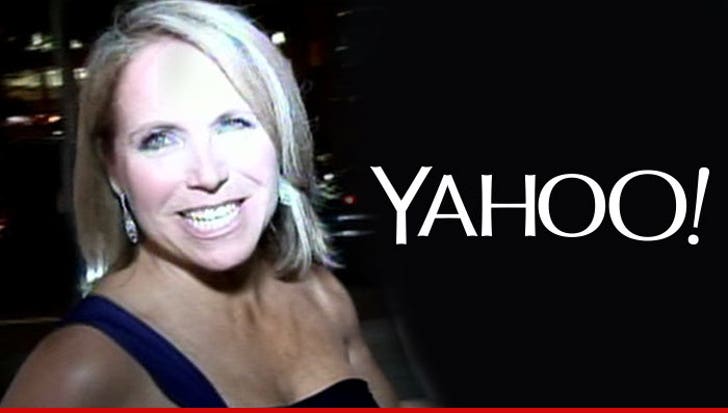 Katie Couric -- I May End Up Taking A Big :: 1213-katie-couric-yahoo-logo-article-tmz-1