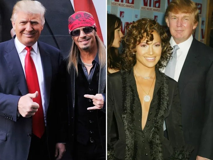 Donald Trump With Famous People