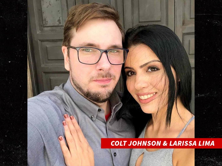 Colt Johnson and Larissa Lima