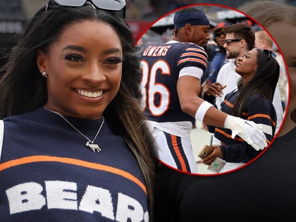 simone biles at bears game main alt getty com