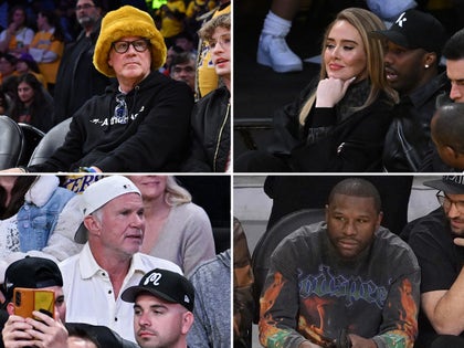 0211-Celebrity-Lakers-Luka-Doncic-First-Game-Courtside-Fans-Photos