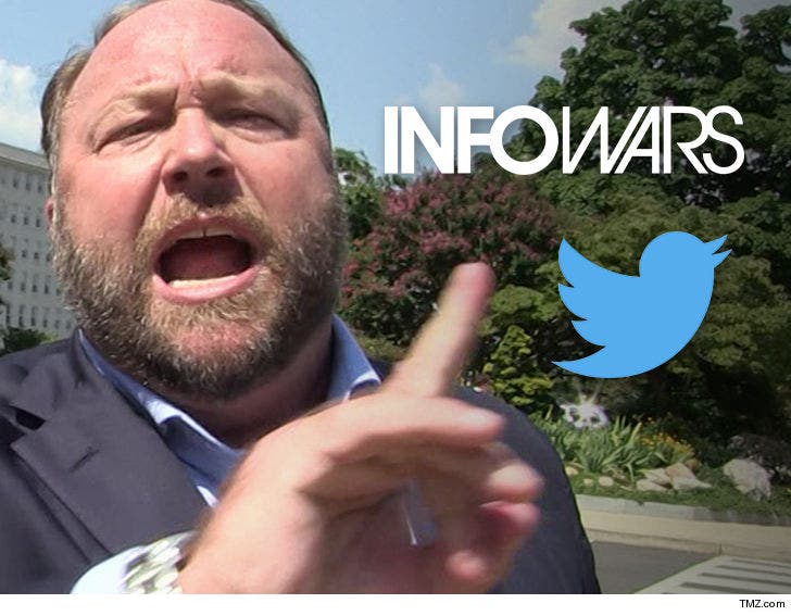 Twitter Bans Alex Jones and 'InfoWars' :: 0906-alex-jones-infowars-twitter-tmz-4