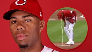 Reds' Hunter Greene Vomits All Over Mound During Game