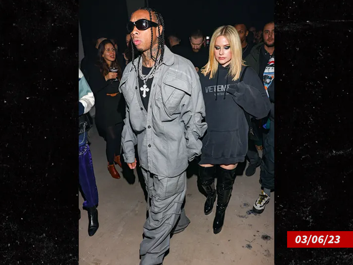 Tyga and Avril Lavigne