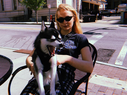 Joe Jonas Sophie Turner Dog Porky Basquiat photos-01