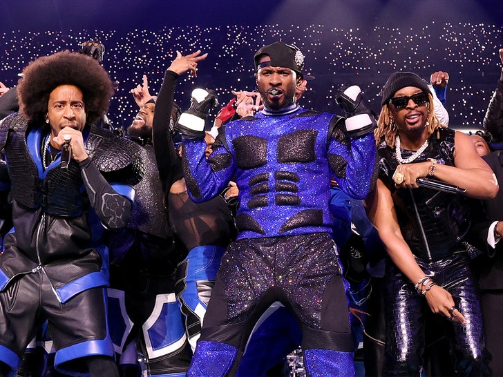 Usher Performs For Super Bowl LVIII Halftime Show