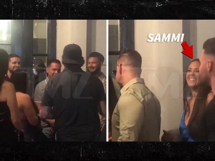 Jersey Shore Sammi Sweetheart Out To Dinner Filming With Cast In Florida