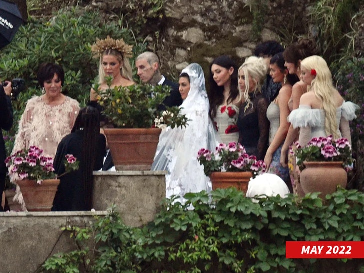 kourtney and travis wedding backgrid 1