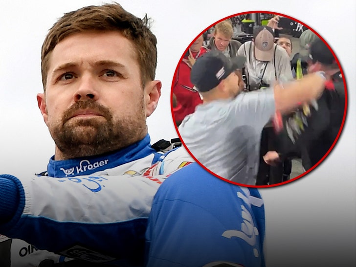 ricky stenhouse jr fight