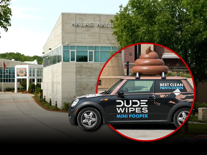 dude wipes chicago bears and halas hall 1