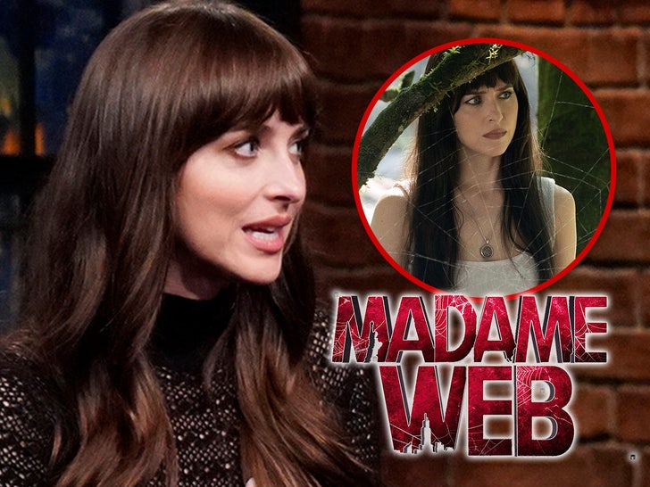 dakota johnson madame web main