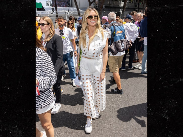 heidi klum monaco grand prix