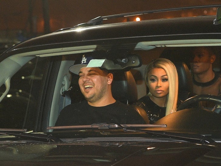 Rob Kardashian and Blac Chyna -- Happier Times