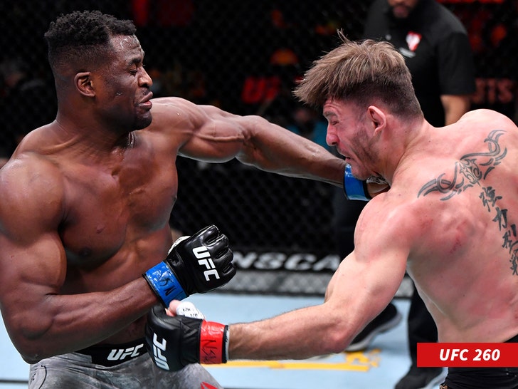 francis ngannou and stipe miocic getty 1