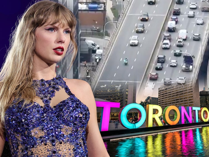 taylor swift motorcade toronto