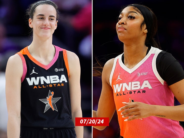 Angel Reese Caitlin Clark Top Selling WNBA Jerseys All Star Game