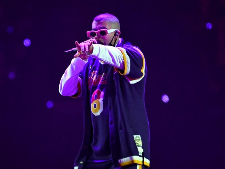 Bad Bunny Performance Photos