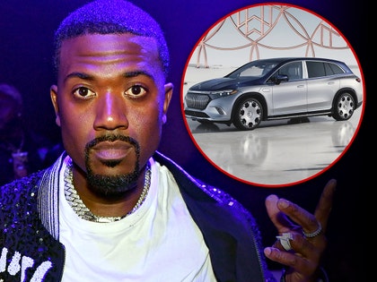 ray j and Maybach SUV