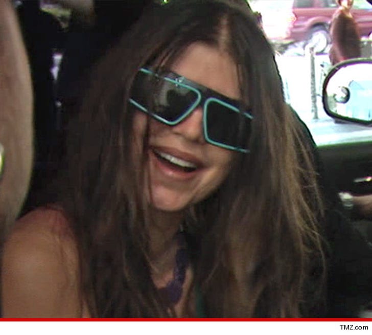 Fergie from Black Eyed Peas - I'm Changing My ENTIRE :: 0712-fergie-tmz-3