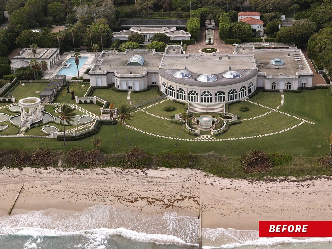 The former President's Maison de L'Amitié (House of Friendship) was his for 4 years before unloading the place in 2008 for a whopping $95M. The Palm Beach estate sat empty for years but was destroyed in 2016, making it one of the most expensive tear-downs in the area at the time.