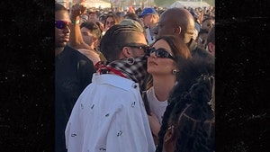 Bad Bunny and Kendall Jenner at Coachella together bg 2