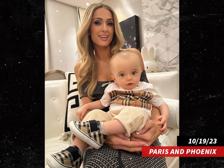 paris hilton and baby phoenix insta 1