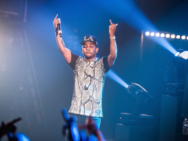 Kendrick Lamar's Performance Pics