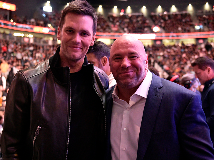 tom brady and dana white