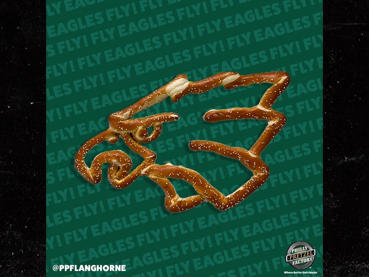 eagles pretzel logo philly pretzel factory