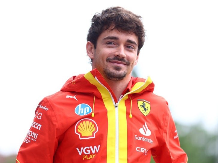 Charles Leclerc Heart Racing Photos