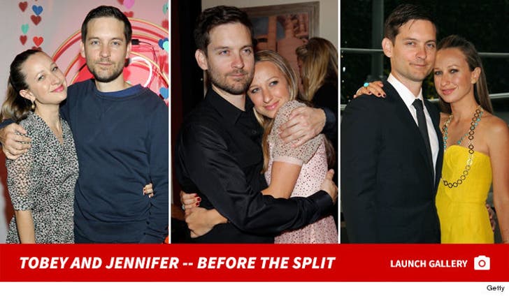 Tobey Maguire and Jennifer Meyer -- Before the Split